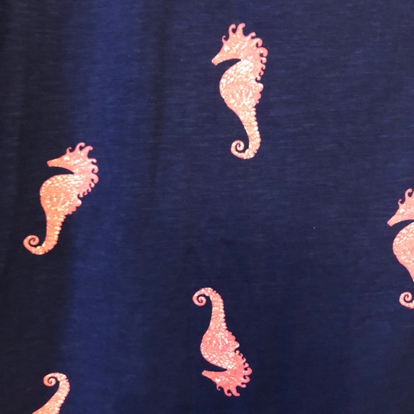 🎈SOLD🎈Lilly Pulitzer Seahorse Dress - Picture 3 of 6